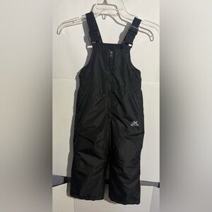 ZeroXposur Black Kids Snow Bib